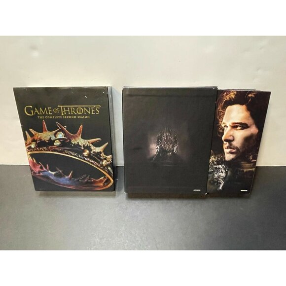 Game of Thrones Dvd seasons 2 box set HBO Tv series 2 disc digital copy Blu-ray - Picture 4 of 8